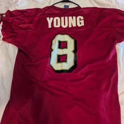 Vintage Steve Young 49ers Jersey Champion 90s Size 48 Large Go Niners!