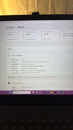 Dell Touchscreen Laptop Espirion