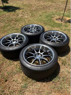 Work Emotion D9R Wheels W/Tires
