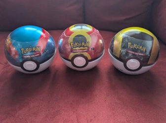 Pokemon TCG Poke Ball Tin Sealed