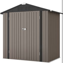 6x4 FT Outdoor Storage Shed