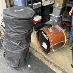 Drum Set In Bags