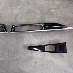 F3x & F8x Dash & Console Interior Trim Set Anthracite Wood, F30 F32 F80 F82 F8x F3x