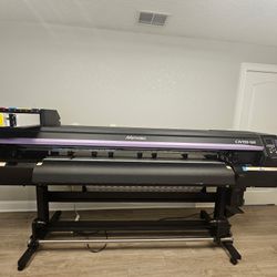 Mimaki Solvent Printer/cutter CJV 150-160 And laminator