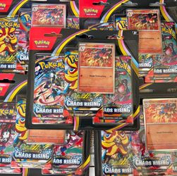 Chaos Rising 3-Pack Blister [Charmeleon] - ME04: Chaos Rising (CRI)