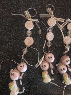 Wedding key chains