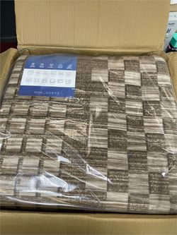 Area Rug 10x13 Beautiful 😍 Non-Slip, Machine Washable (NEW‼️) BROWN