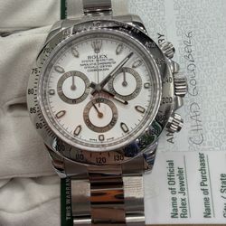 Rolex 116520 Daytona APH error White (Full set)