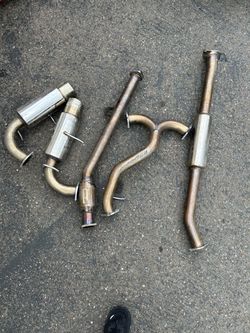 SRS cat back exhaust -GodSnow Mufflers 4” Tips