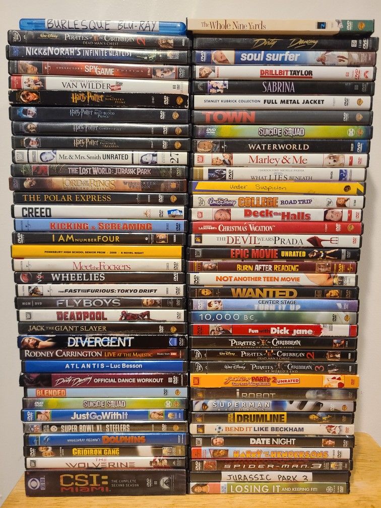 75 DVD Movie Collection