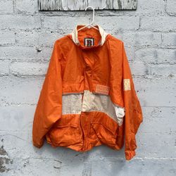 Vintage 90’s Tennessee Volunteer Gear Windbreaker Hoodie Boa size XL 