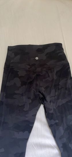 lululemon camo leggings NEW! size 4 length 28”