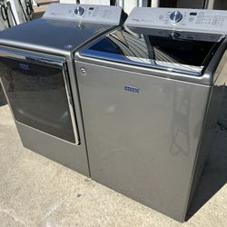 Maytag XL TopLoad Washer And Electric Dryer 