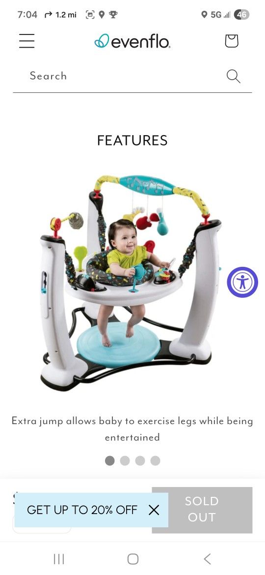 EvenFlo Jam Session Jumper/Exersaucer