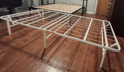 Twin bed collapsible, steel