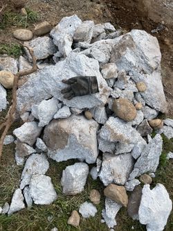 Free granite chunks.