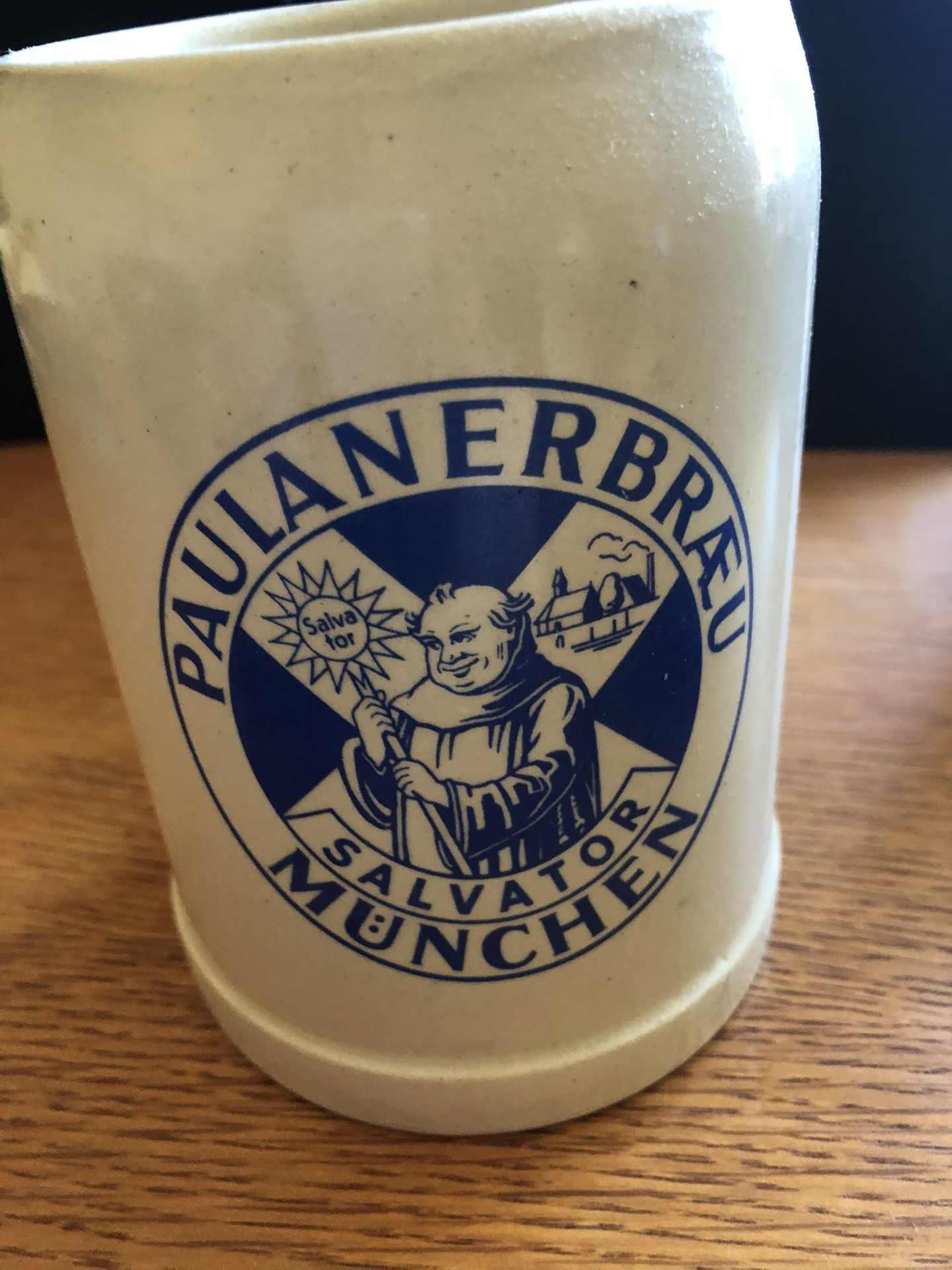 Vintage Paulanerbräu Salvator München beer stein and many more!