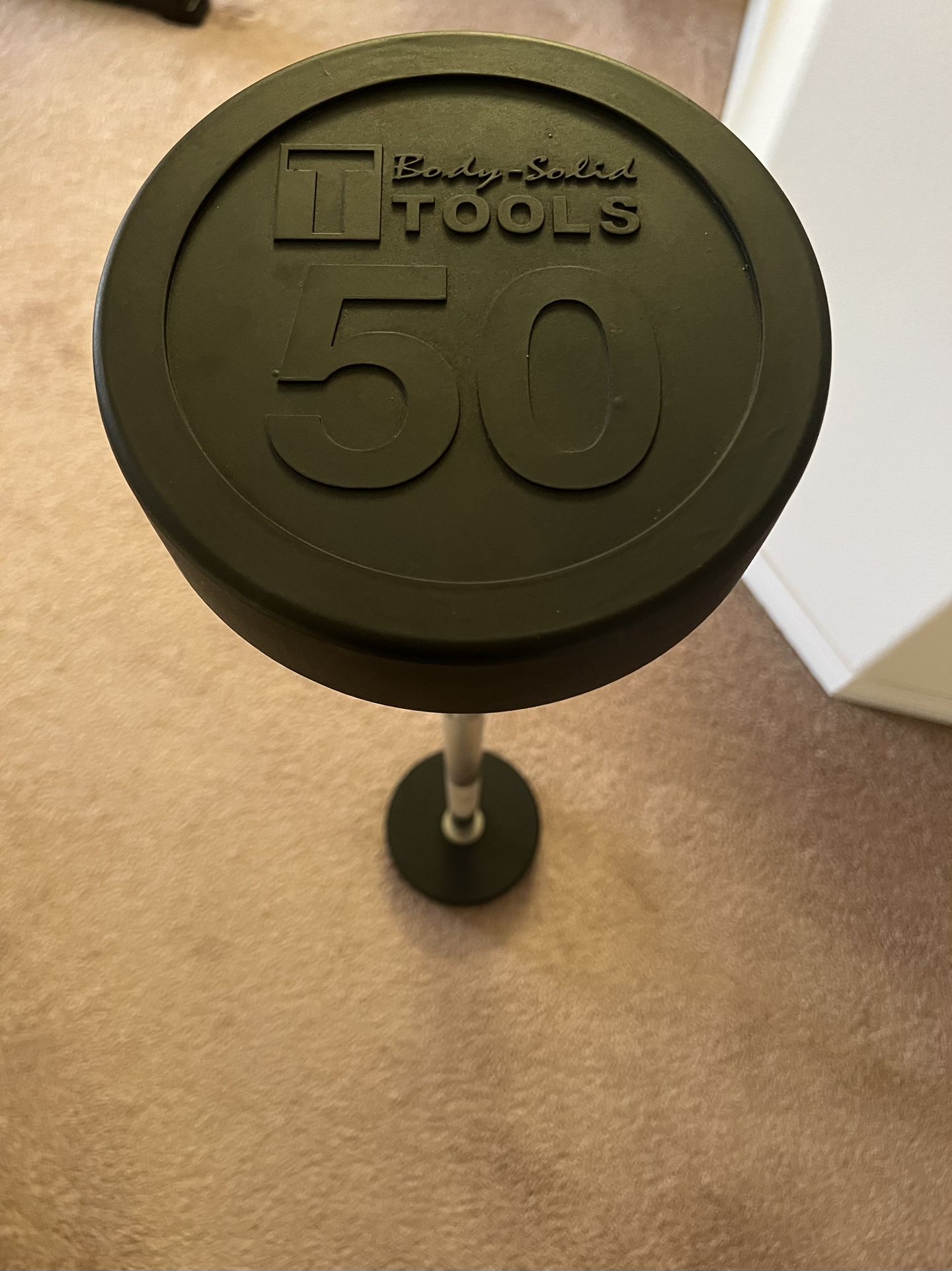 Body-Solid 50lb Fixed Barbell – Excellent Condition – Retails $161
