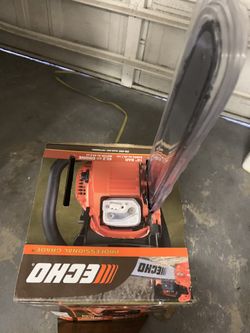 Echo 18” inch bar chainsaw