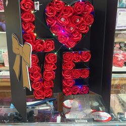 LED Love Box Of Roses, Luxury gift 