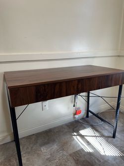 Wood Top Desk