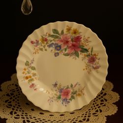 Royal Doulton England 1938 To 1959 Arcadia Bone China 12 Salad Plates, 8.25”