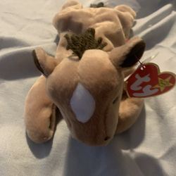Ty Beanie Babies 1995 Derby the Horse Rare Retired with Tag Errors