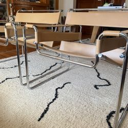 Pair of Vintage Replica Wassily Chairs