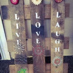 Handmade Wooden  Customizdd Sighs 