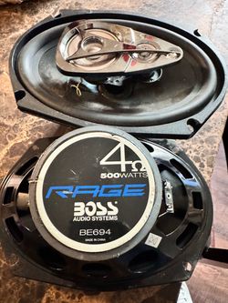 Bocinas boss 6x 9