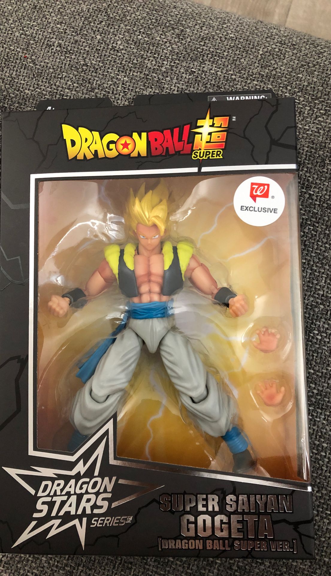 Dragonball Z Super Dragon Stars Super Saiyan Gogeta Figure Walgreens Exclusive