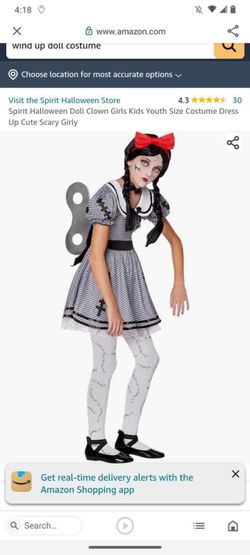 Costume wind-up Doll