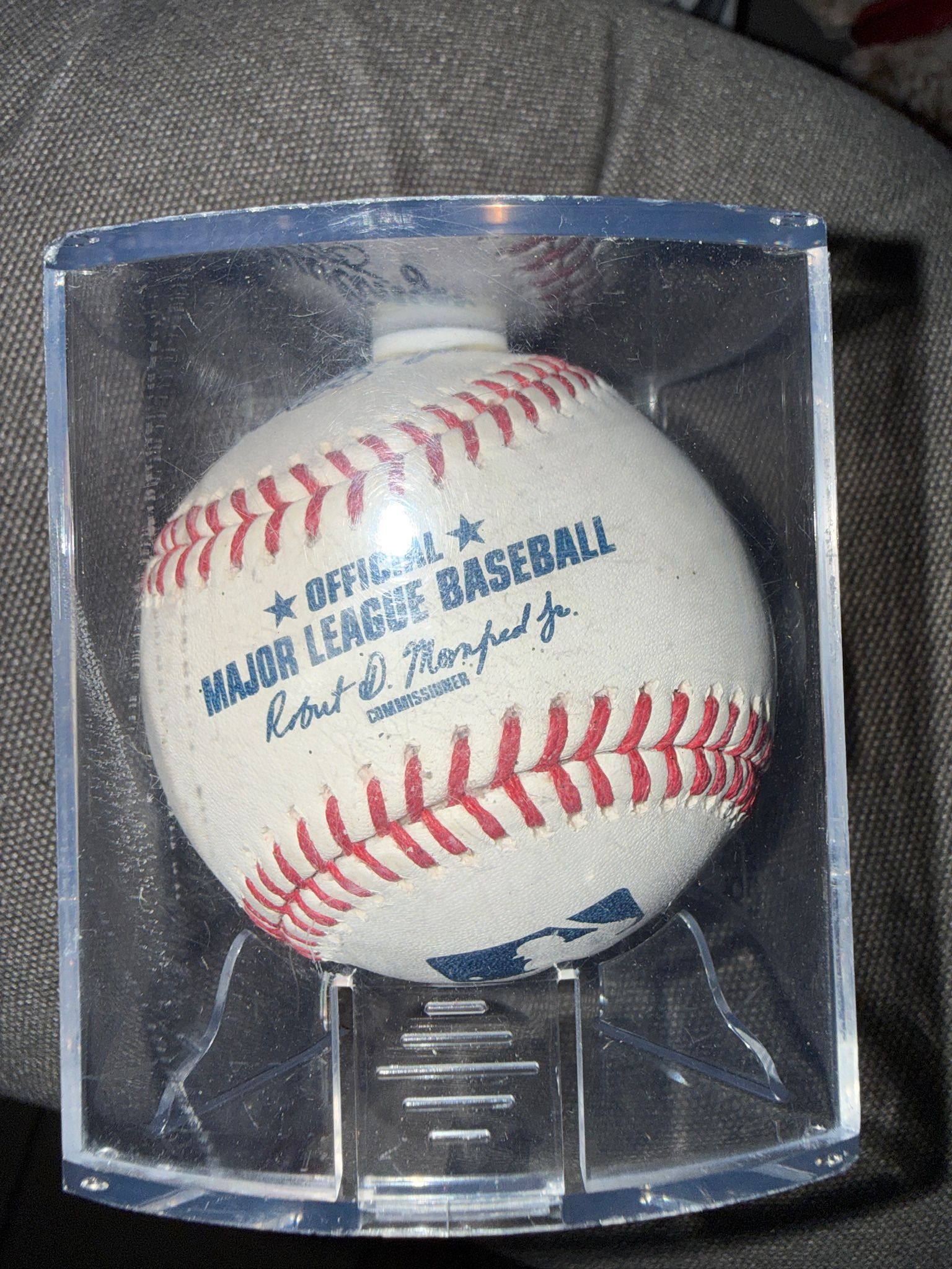 Official MLB Baseball – Robert D. Manfred Jr. Signature (Game Ball)