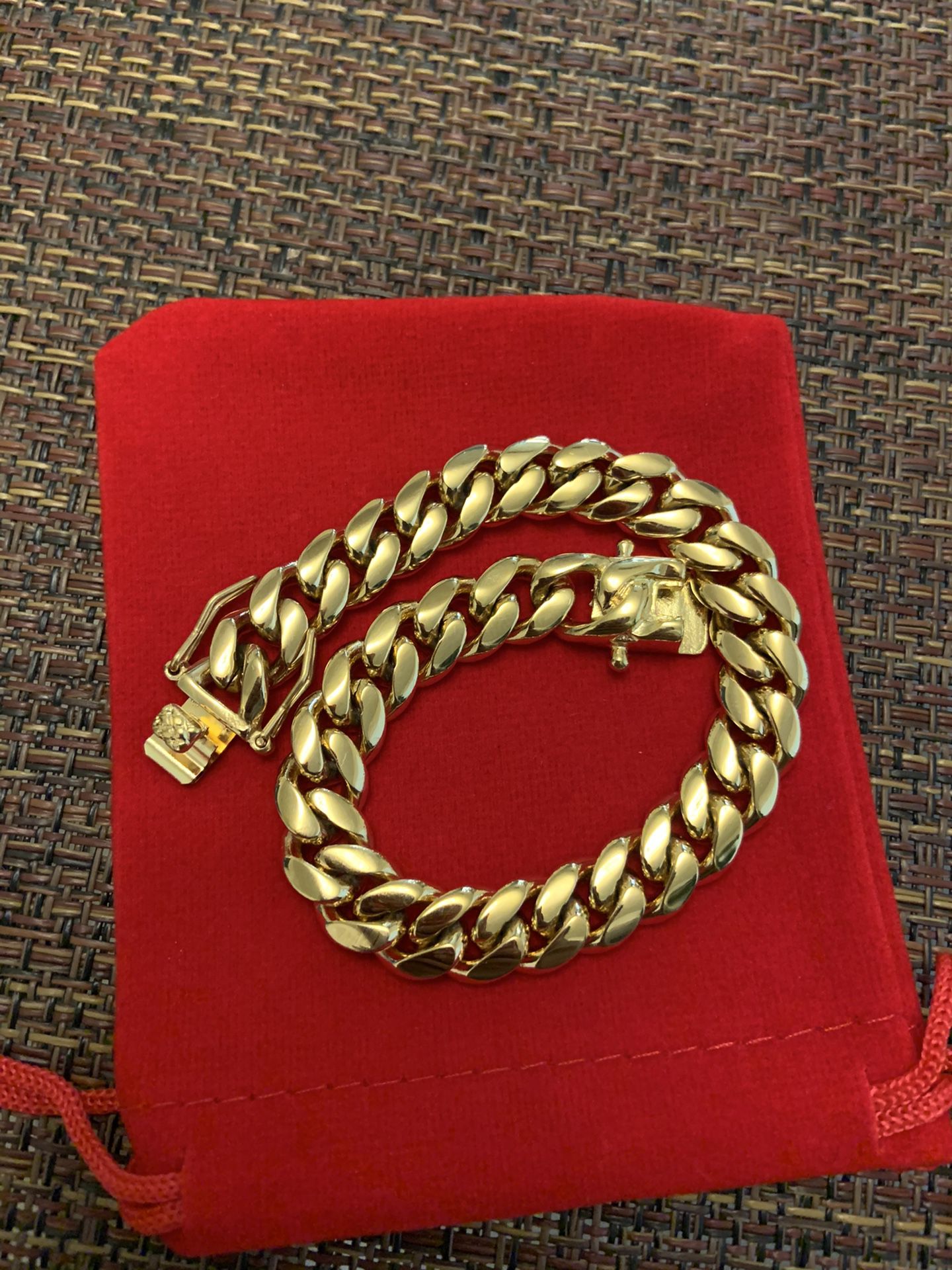 Cuban link bracelet (10mm)
