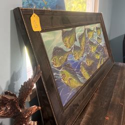 2 Fish Paintings Never Hung
