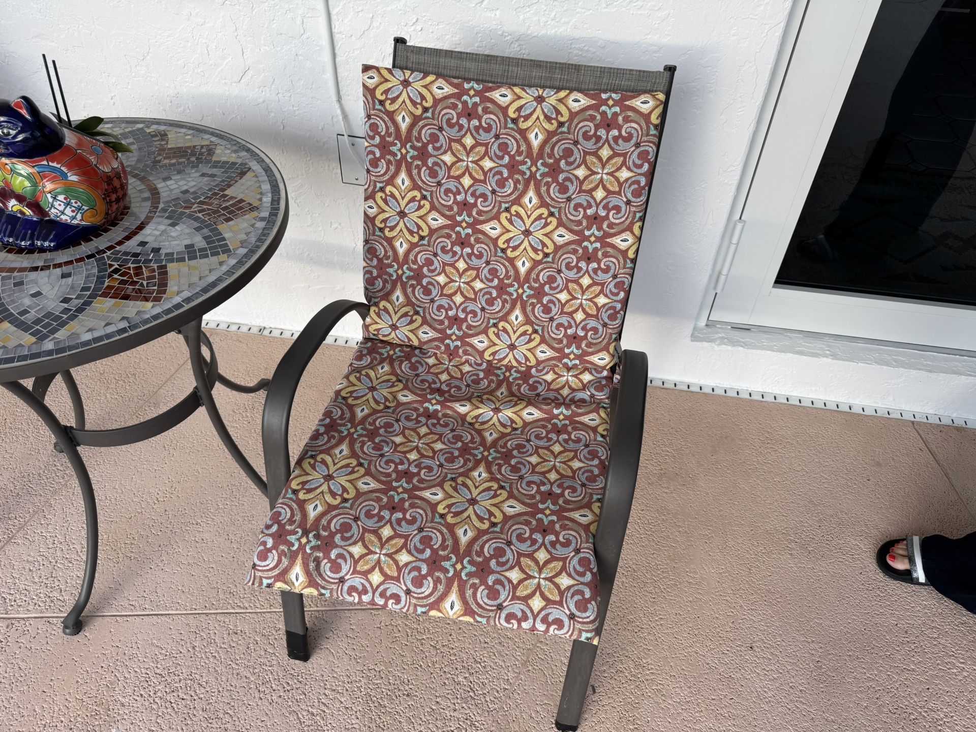 Pool -Table Outside Chairs