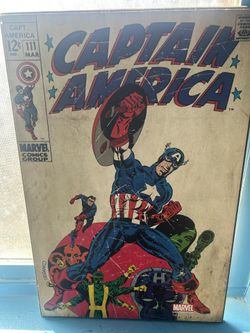 Super Heroes Wood Sign