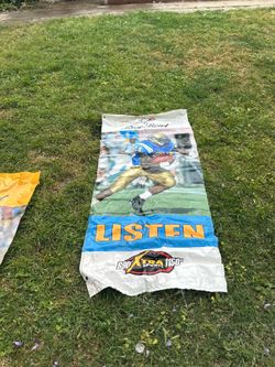 UCLA Football  vinyl banners vintage Rose Bowl