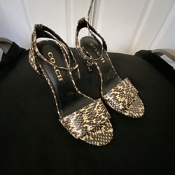 Coach Snakeskin Shoes Size 6