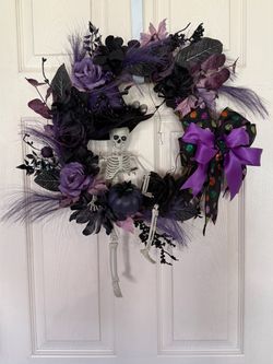 Handmade Halloween Wreath