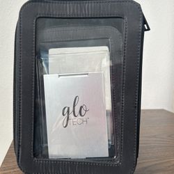 Glo Tech Beauty Case with LED Mirror Green,
