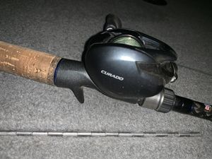 Photo Dobyns champion 735 with Curado K fishing rod