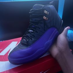 Jordan 12 Field Purple (size 10.5)