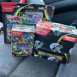 Pokemon Cards (Blister Pack, Booster Bundle And Booster Enhanced Box. 