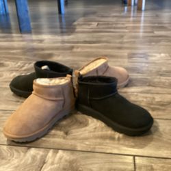 Uggs Big Kids Ultra Mini Classics Size 13 Through Six