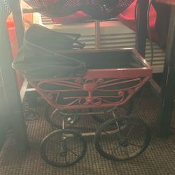 Vintage Doll Carriage