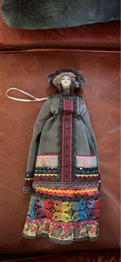 Traditional Folk Costume Decorative Doll