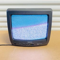 Vintage Orion 13" Color CRT TV, Model TV1333 Retro Gaming Television. Fully tested and works great. No Remote Control. Clear picture and sound product