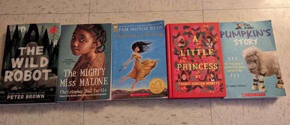 5 Elementary Grade Kids Novels