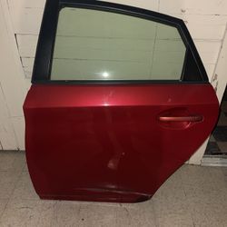 Prius 2010-2015 Left Rear Complete Door
